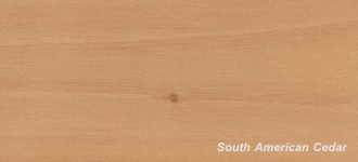 More about South American Cedar